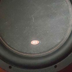 1 12" Subwoofer  No Nox Memphis  M5