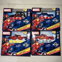 Marvel Die Cast Metal model Kits (complete Set)