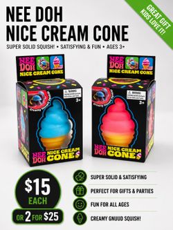 Needoh Ice Cream Cone