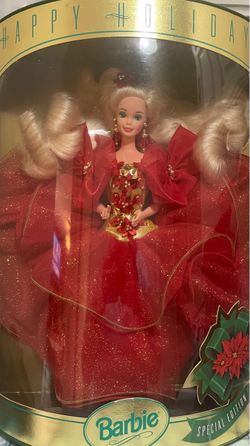 1993 Happy Holidays special edition Barbie