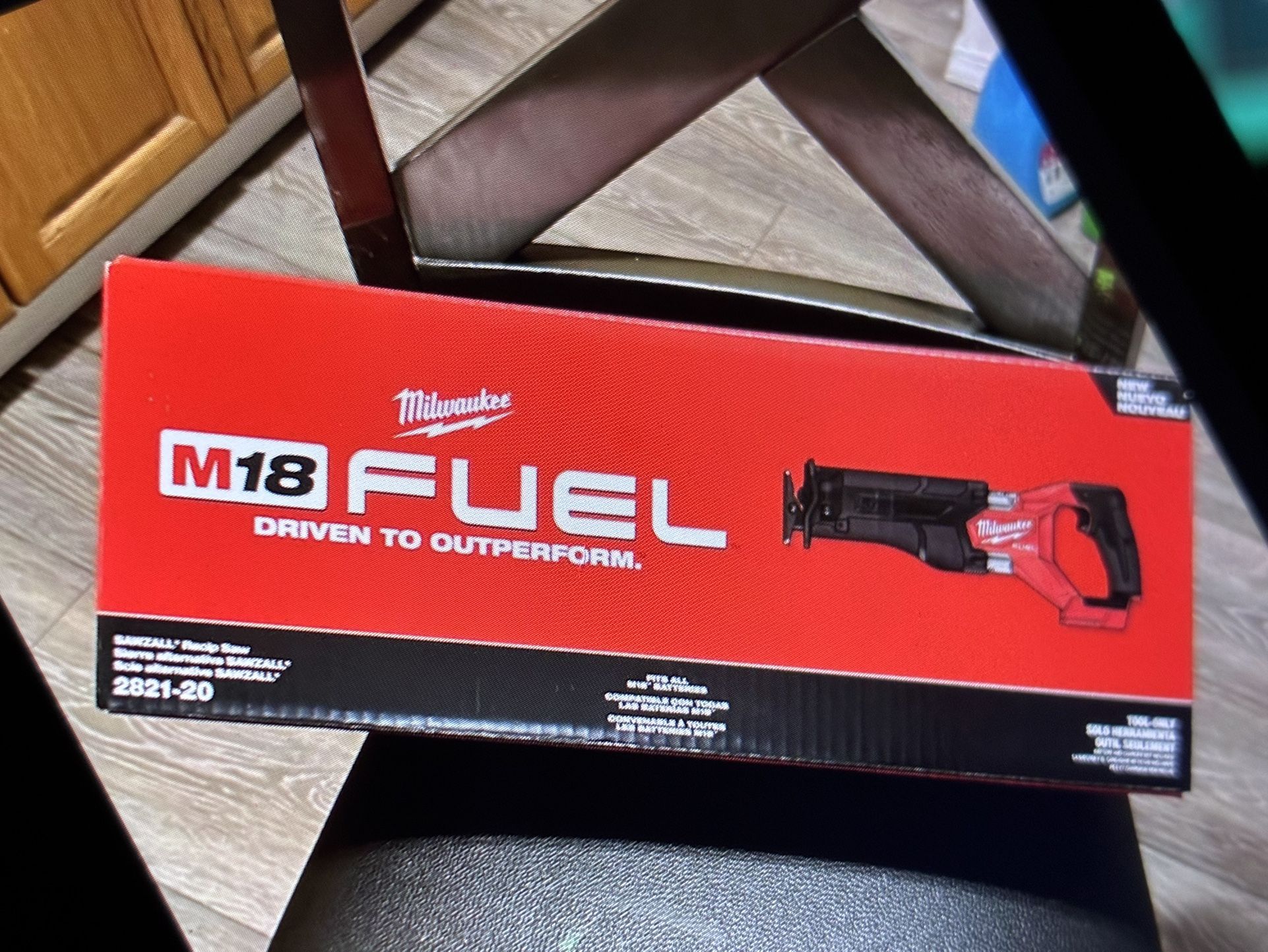 Brand New M18 FUEL GEN-2 18V Lithium-Ion Brushless Cordless SAWZALL Reciprocating Saw (Tool-Only)