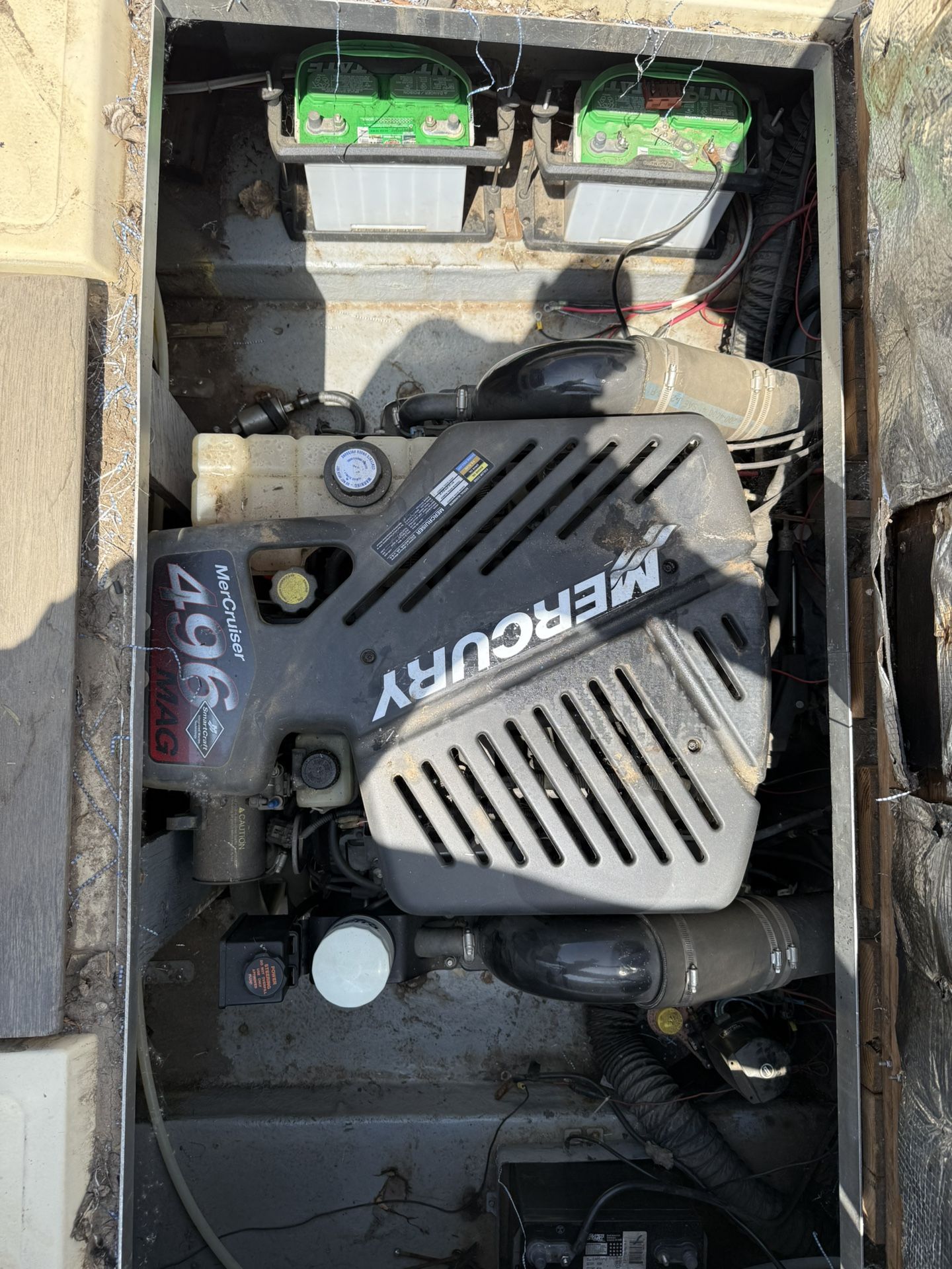 Mercury Mercruiser 496MAG w/smartcraft Boat Engine