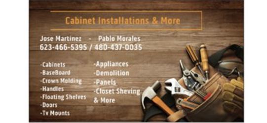 Cabinet Installer