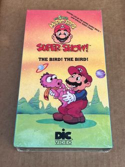The Bird! The Bird! The Super Mario Bros. Super Show! Rare 1989 VHS