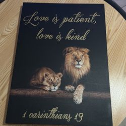 Lion Canvas 
