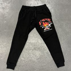 Kodak black Love black sweatpants heart