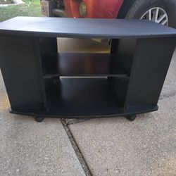 Black TV Stand