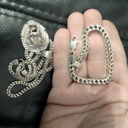 925 Silver Franco Chain