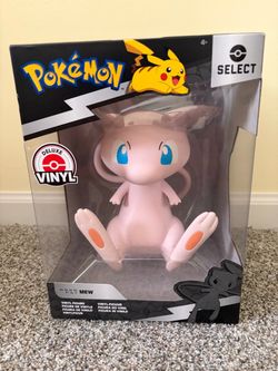Official Pokemon Mew Select Deluxe 8 Inch Vinyl Figure Series 3 New/Sealed