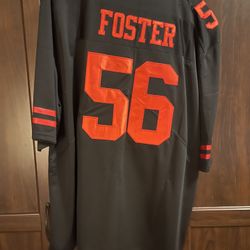 Foster San Francisco 40 Niners Football Jersey