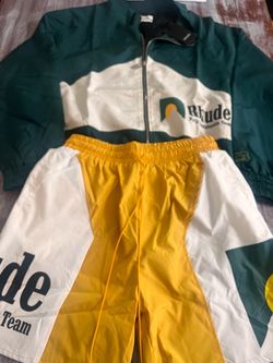 Rhude jacket and the shorts xl