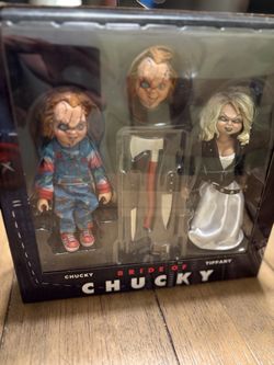 Neca Retro Cloth Bride Of Chucky Set