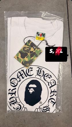 Bape x Chrome heart tee shirt