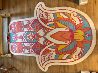 Hamsa Hand Rug