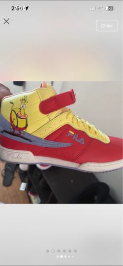 Fila High-Top Sneakers Rocko’s Modern Life Collaboration