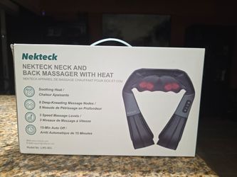 Nekteck Neck and Back Massager with Heat