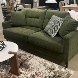 🦭Bixler Olive Sofa$10 Down Payment Financing And Delivery Available 