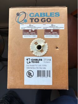 Bulk Cable Lot – Cat5e (~450+ ft) + Large CommScope Coax Spool (~half spool)