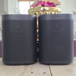 Sonos One SL Shadow Edition WiFi Speakers