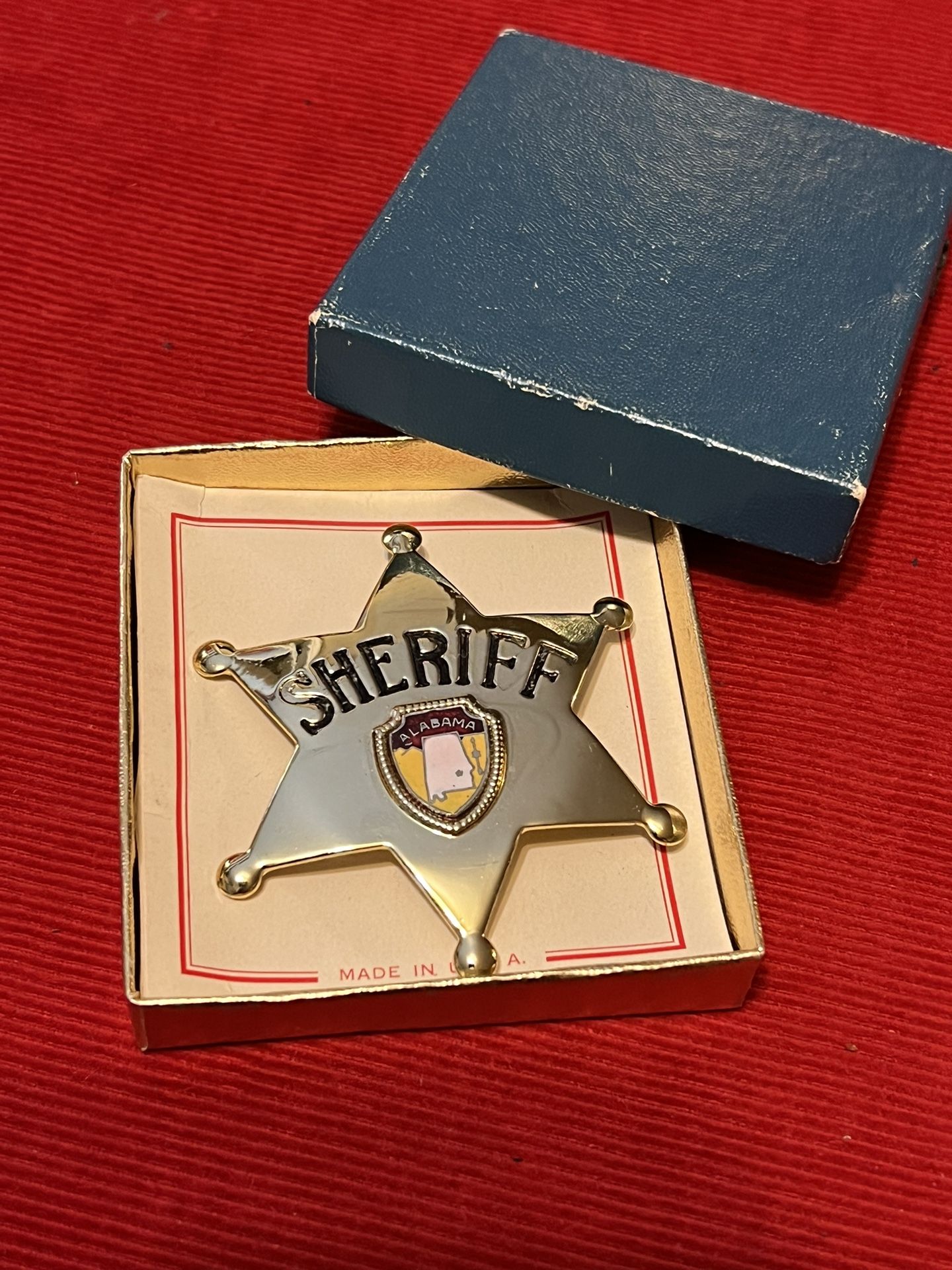 Alabama Sheriff Badge ! (Metal Toy)