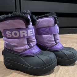 Sorel Kid Snow Commander Boot Size C7