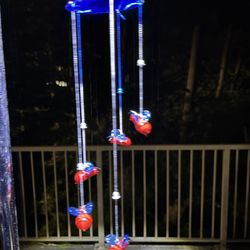 Glass Wind chimes