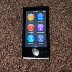iPod nano (7th generation, Grey) 