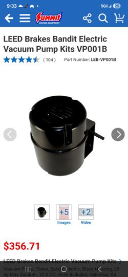 Brake Vacuum Pump New
