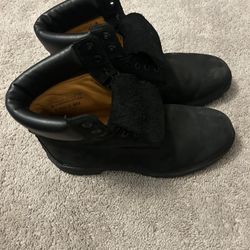 Double Sole Black Timberland 
