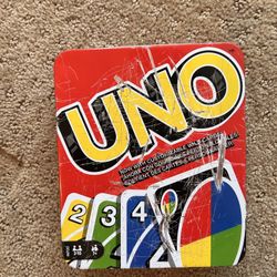 Uno Card Board Game