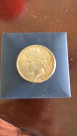 1922 Silver Peace One Dollar Coin Liberty Eagle USA