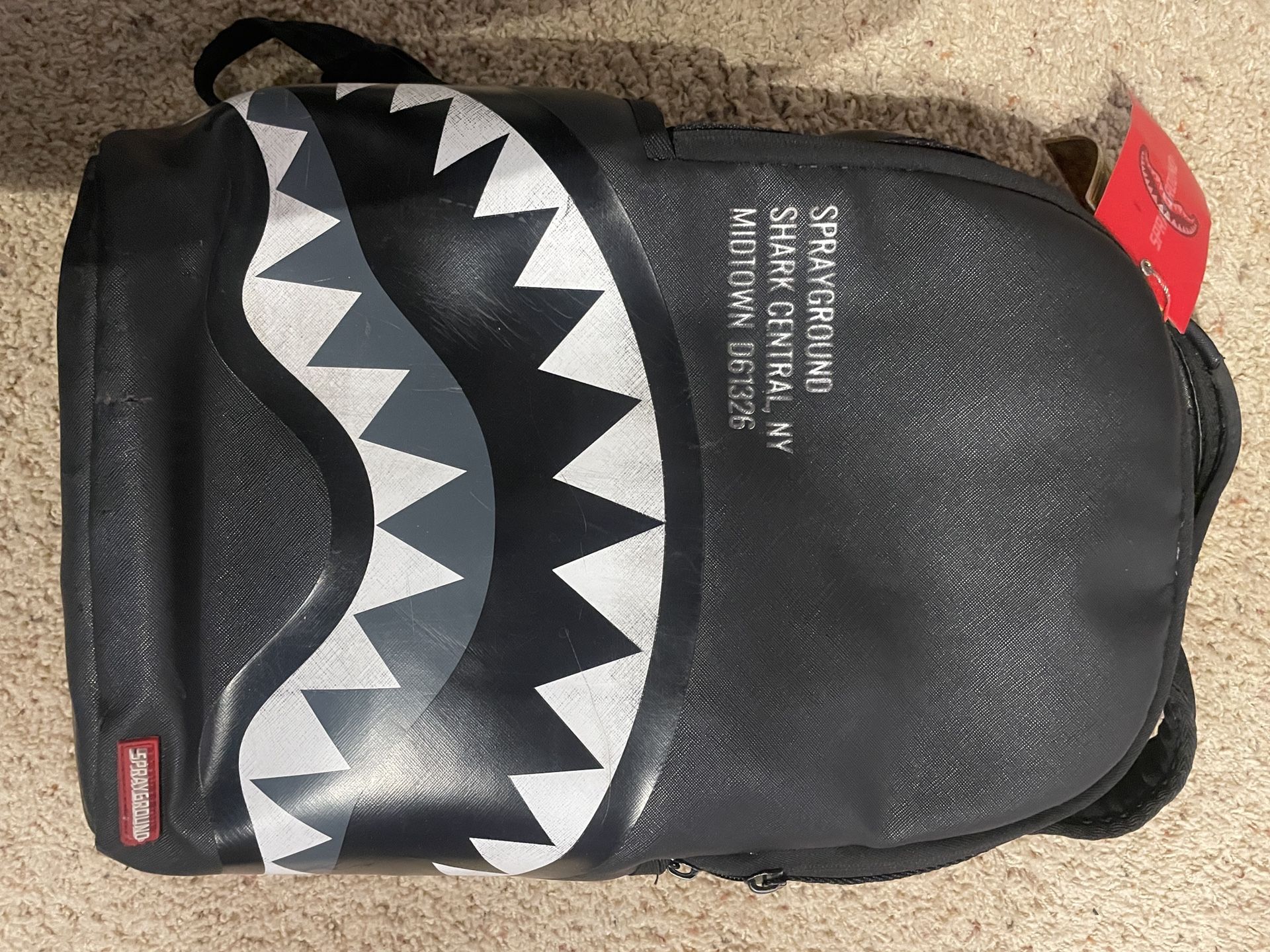 shark central greytone backpack