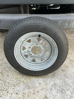 Trailer Wheel And Tire 