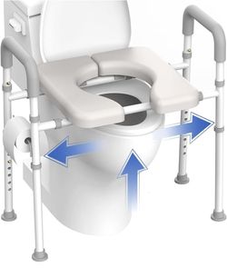 NEW- Toilet Seat Risers for Seniors