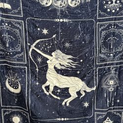 Horoscope Sagittarius Blanket Full Size