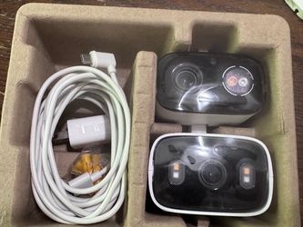 Tapo 2K Indoor/Outdoor Dual Lens Pan/Tilt Wired Security Camera, C246D