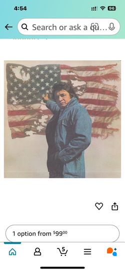 Johnny Cash ragged old flag
