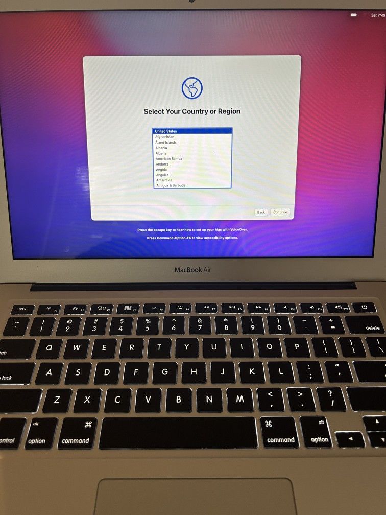 Macbook Air Retina 2017 13 Inch