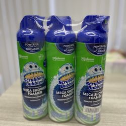Scrubbing Bubbles Mega Bathroom and Shower Foamer Aerosol 3 PCK