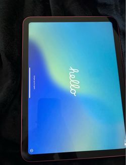 Pink iPad 10th gen