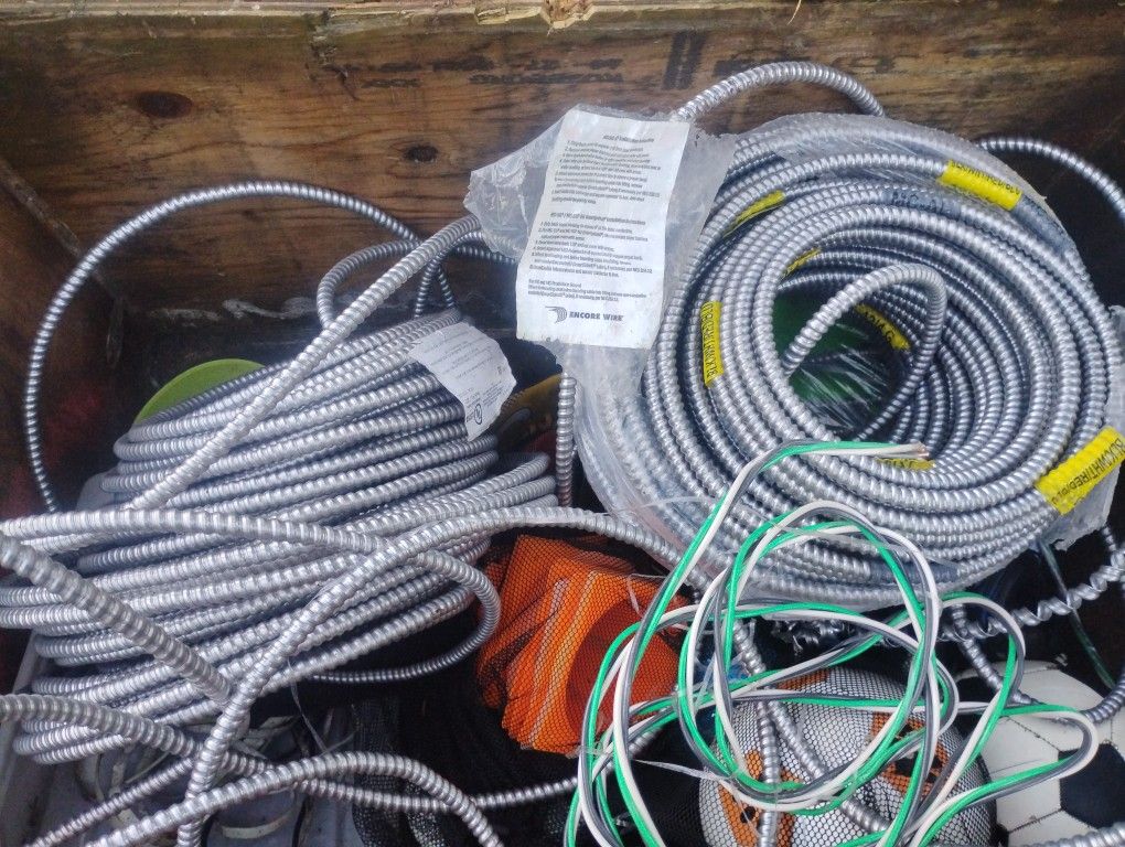 Aluminum Clad Wire 10/4 250 Ft. Also ,12/3+16/2