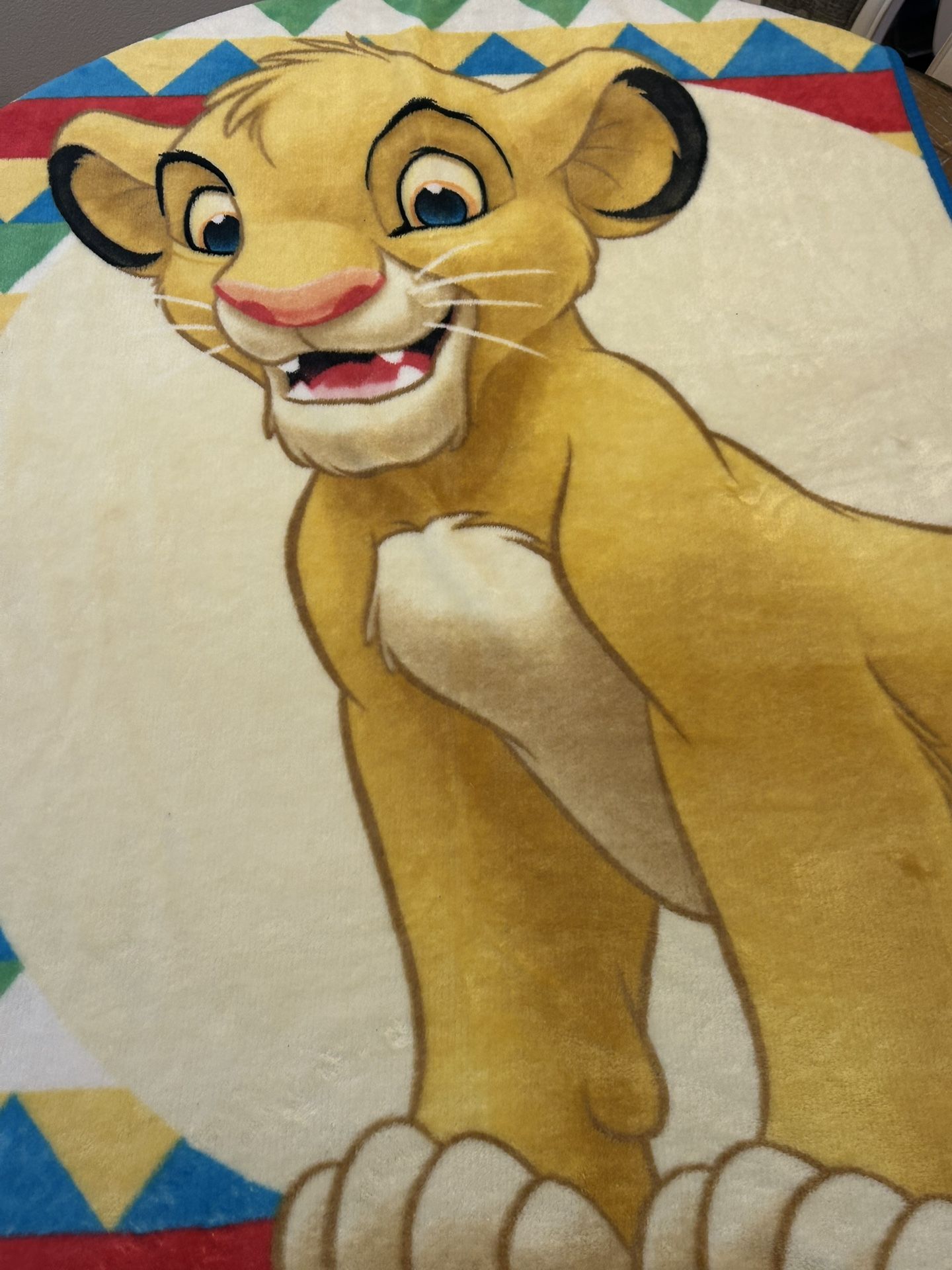 Disney The Lion King Simba Toddler Blanket