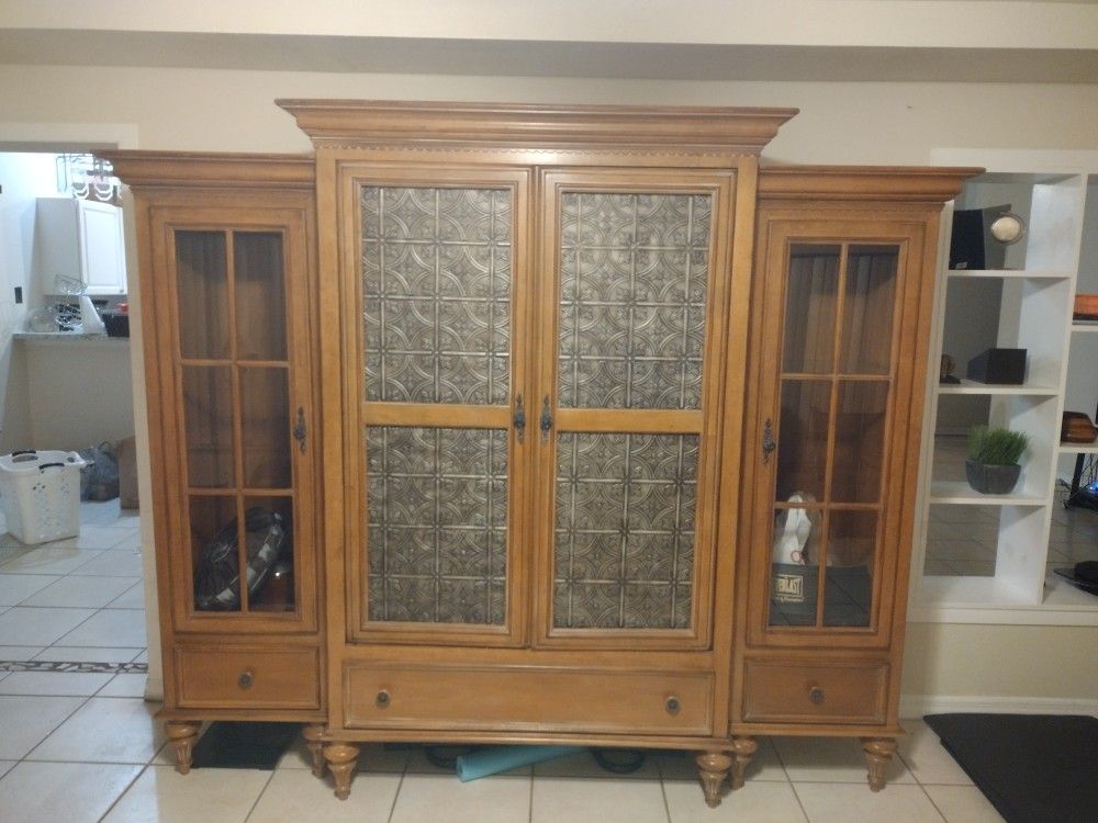 Wood Cabinet 
