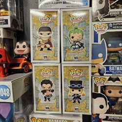 One Piece Funko Pops Anime