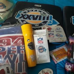 DALLAS COWBOY CHAMPS Superbowl XXVIII lot, Cowboys vs. Buffalo Bills