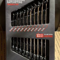 Icon Metric Wrench Ratcheting Set 