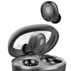 Premium Wireless Bluetooth Earphones Unisex In Color Black With Power Display 