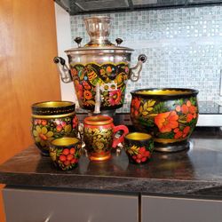 Vintage USSR TEAPOT KETTLE ( Samovar)