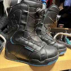 Youth DC BOA Lacing Snowboarding Boots(Size 5)