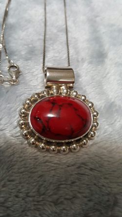 Silver 925 necklace with pendant